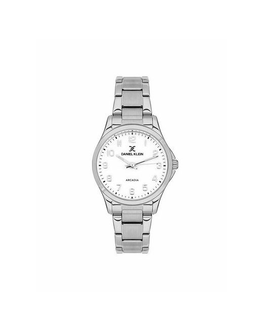 Daniel klein Наручные часы Часы наручные DK13561-1 Гарантия 2 года белый серебряный