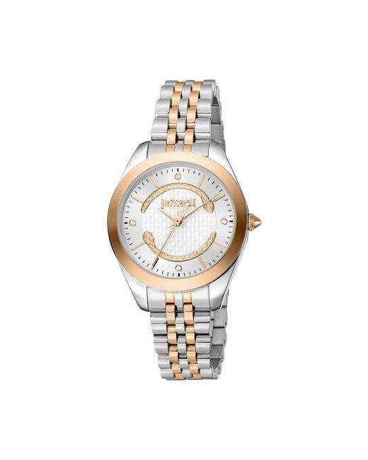 Just Cavalli Наручные часы Часы наручные JC1L210M0505 Кварцевые 32 мм серебряный розовый