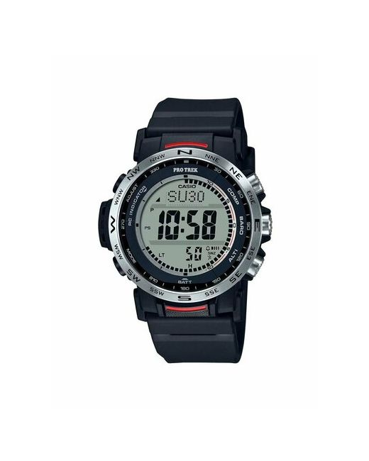 Casio Наручные часы Часы PRW-35-1A Гарантия 2 Года серебряный черный