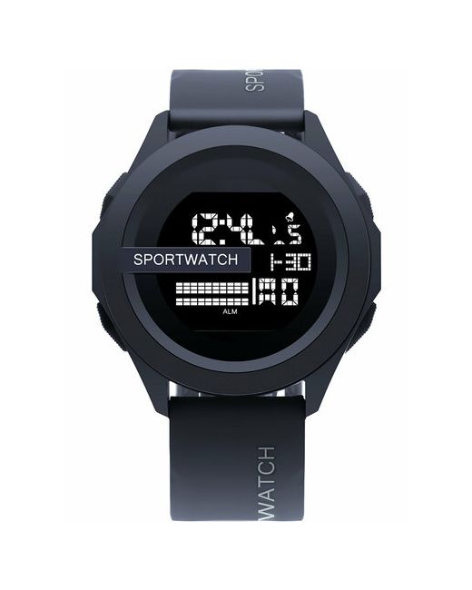 Электронные часы на руку Наручные часы черные спортивные и водонепроницаемые наручные электронные