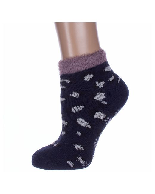 Hobby Line носки укороченные махровые утепленные нескользящие размер