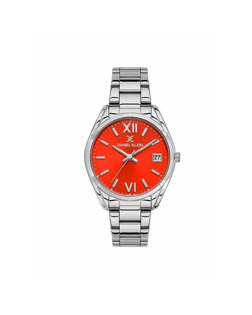 Daniel klein Наручные часы Часы наручные DK13482-5 Гарантия 2 года красный серебряный