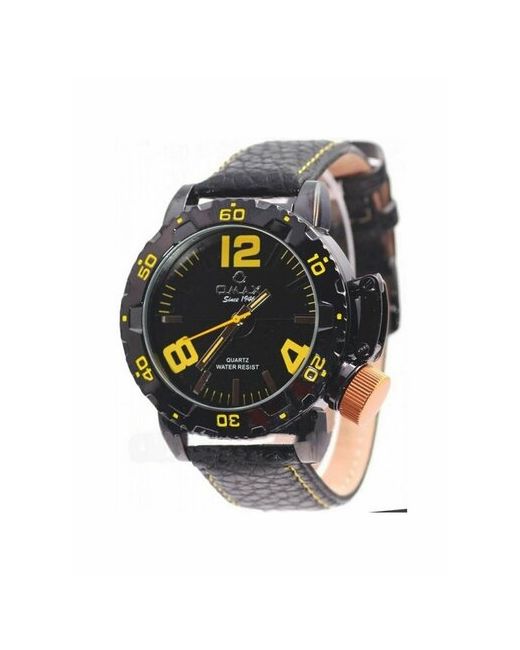 Omax Наручные часы Часы наручные OAS025 Гарантия 1 год желтый черный