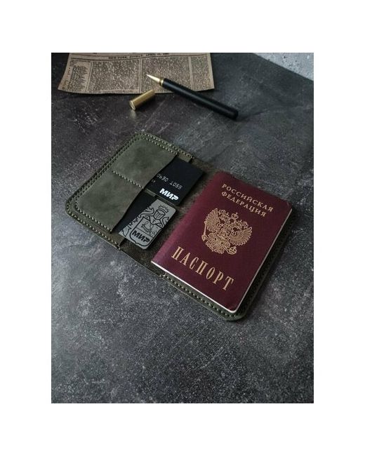 J.N. Leather Goods Документница для личных документов 57 отделение денежных купюр карт паспорта автодокументов