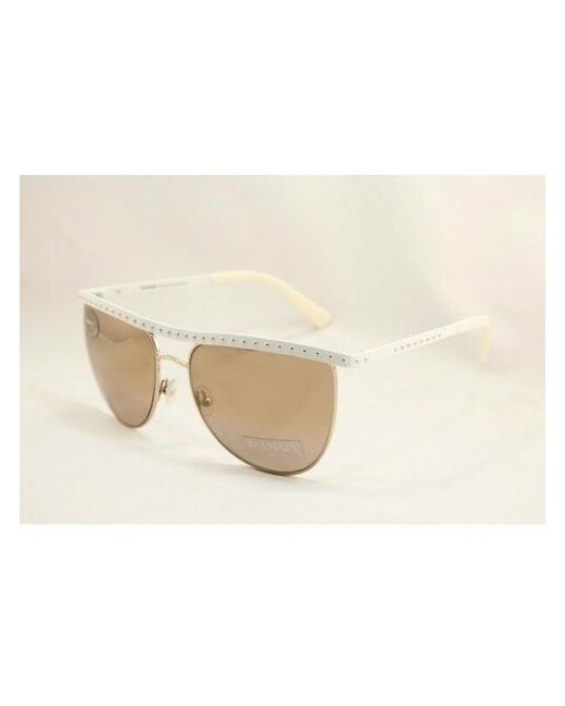 Balmain Солнцезащитные очки авиаторы оправа зеркальные для
