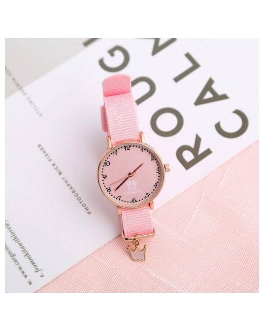 Top Market Наручные часы Часы наручные Корона розовые мультиколор