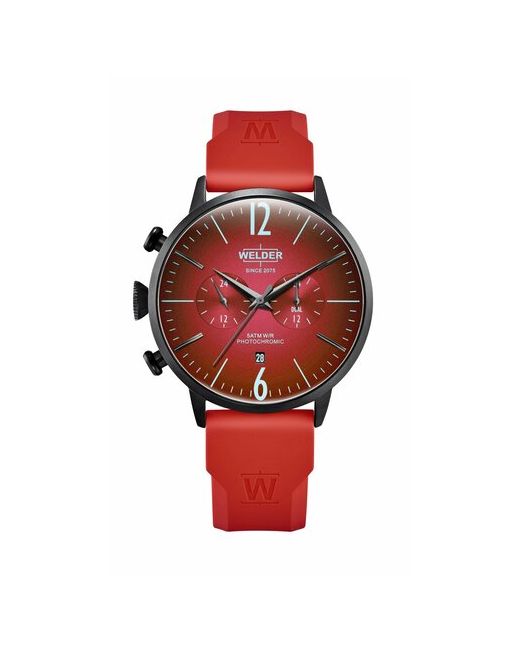 Welder Наручные часы Часы наручные WWRC520 45 мм черный красный