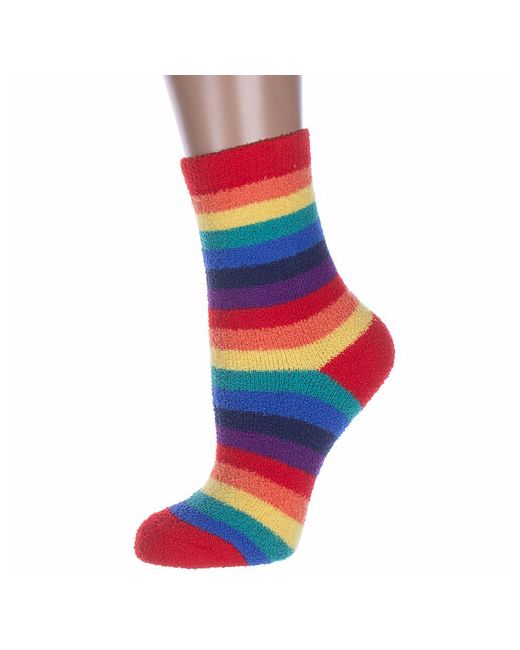 Hobby Line носки средние махровые утепленные размер мультиколор