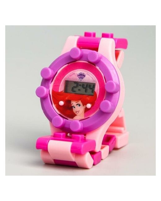 Рфс Наручные часы Часы наручные лего Русалочка Принцессы с ремешком-конструктором мультиколор
