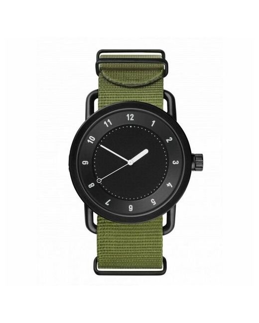 Top Market Наручные часы Часы наручные d-4 см зеленые с черным циферблатом мультиколор
