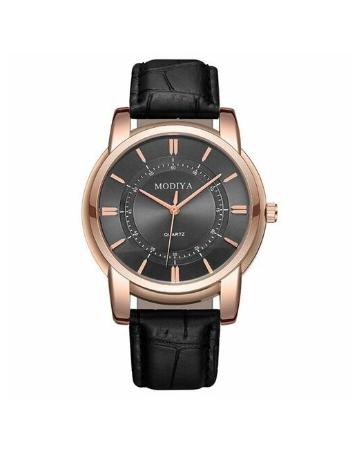 Top Market Наручные часы Часы наручные d-3.8 см черный ремешок мультиколор