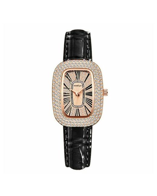Top Market Наручные часы Часы наручные d-2.6 см черный ремешок мультиколор