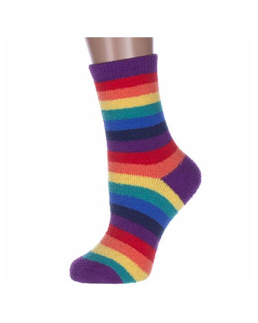Hobby Line носки средние махровые утепленные размер мультиколор
