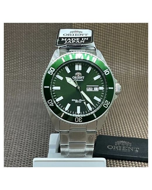 Orient Наручные часы RA-AA0914E19B серебряный зеленый