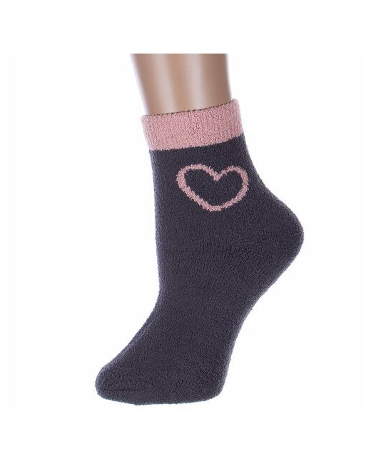 Hobby Line носки средние махровые утепленные размер