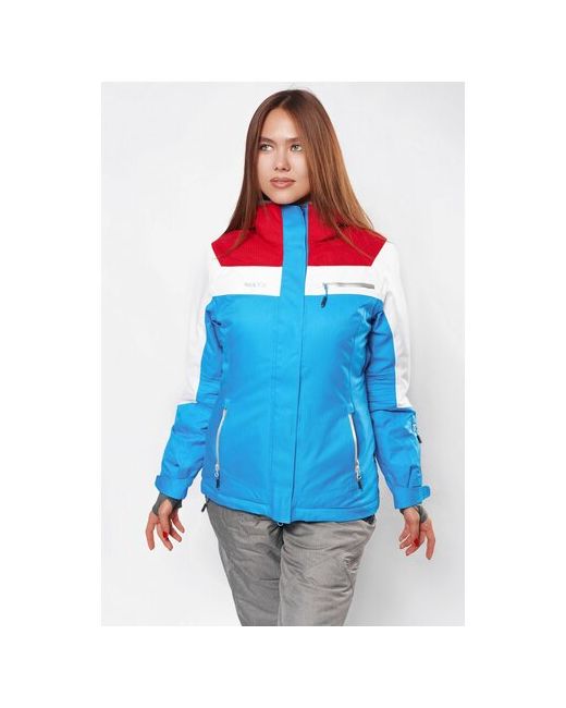 Running River Куртка размер 42красный голубой