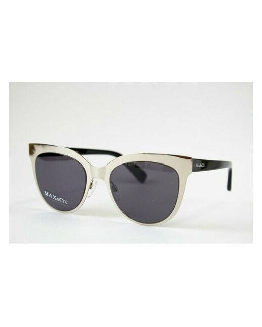 Max & Co. Солнцезащитные очки кошачий глаз оправа металл для черный