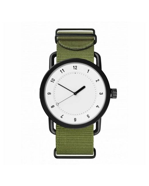 Top Market Наручные часы Часы наручные d-4 см зеленые с белым циферблатом мультиколор