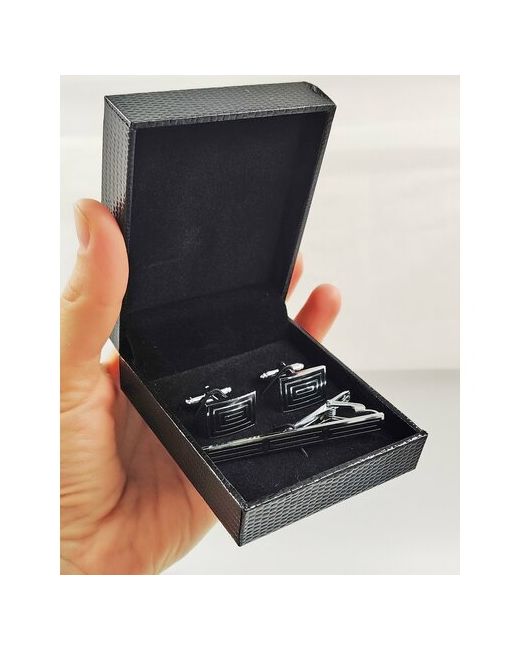 Vel Vett Комплект аксессуаров эмаль подарочная упаковка черный серебряный