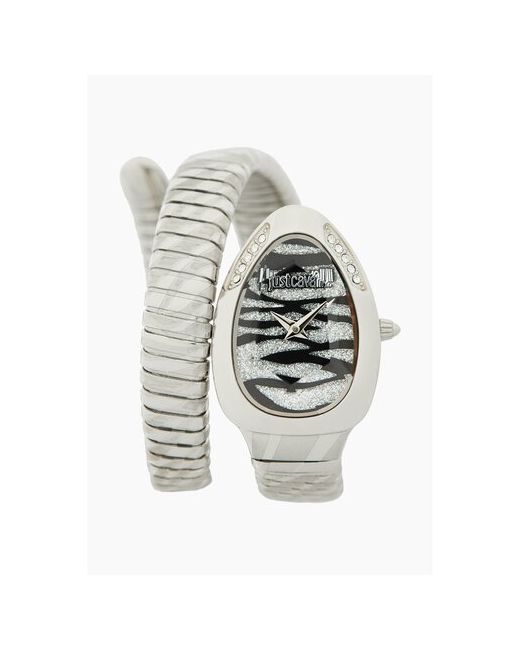 Just Cavalli Наручные часы Часы JC1L225M0025 Гарантия 2 года черный серебряный