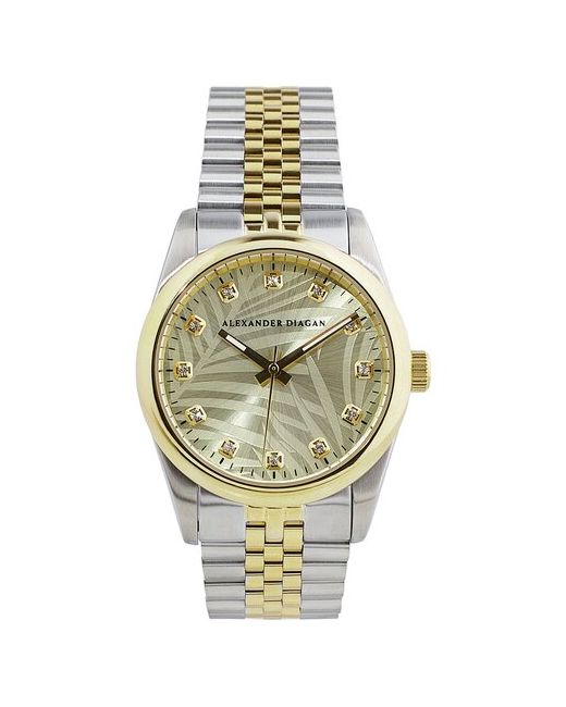 Alexander Diagan Наручные часы Venus серебряный золотой