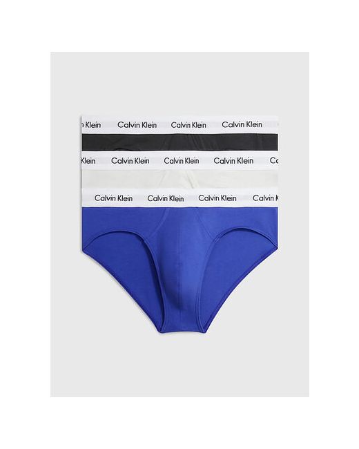 Calvin Klein Трусы 3 шт. размер синий