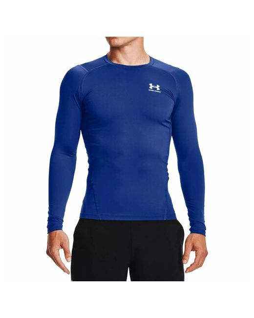 Under Armour Лонгслив силуэт прилегающий компрессионный эффект размер 48/50