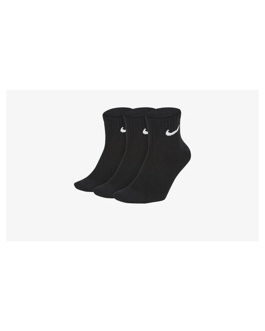 Nike Носки 3 пары уп. размер черный