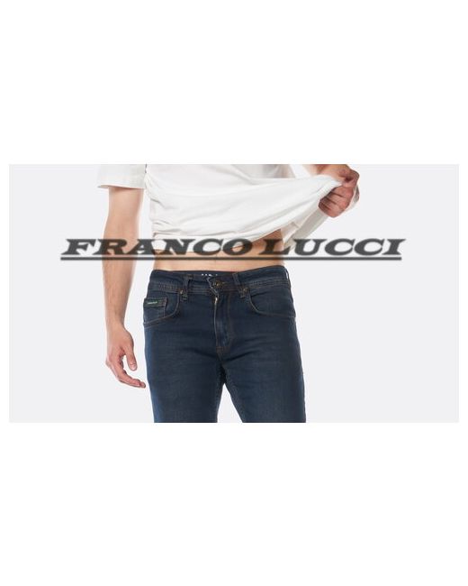 Franco Lucci Джинсы имеющие в составе ткани эластан стрейч растягиваются джинсы устойчивы к многочисленным стиркам прочные удобные хорошо садятся по фигуре. размер 29