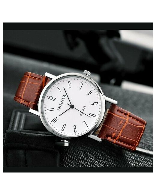 Top Market Наручные часы Часы наручные d-4 см ремешок мультиколор