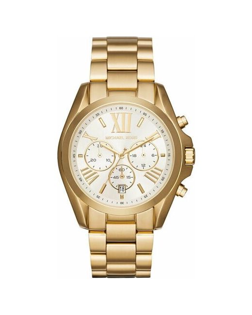 Michael Kors Наручные часы наручные с белым циферблатом хронограф водонепроницаемые
