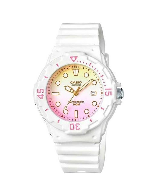 Casio Наручные часы Японские наручные Collection LRW-200H-4E2 розовый