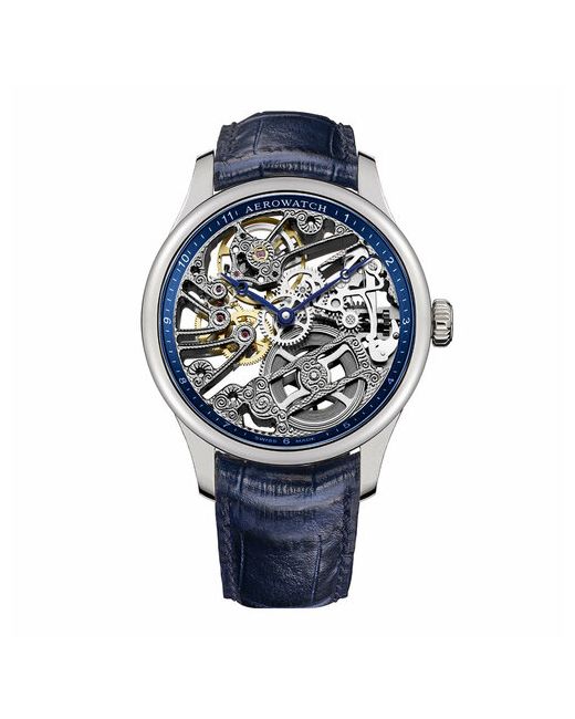 Aerowatch Наручные часы Skeleton Часы наручные Big Mechanical 50981 AA11 серебряный