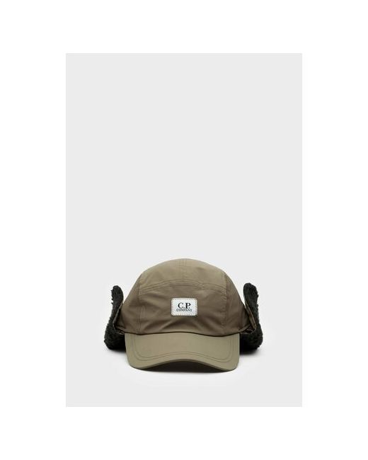 C.P. Company Кепка ушанка chrome-r earflap cap размер Onesize зеленый