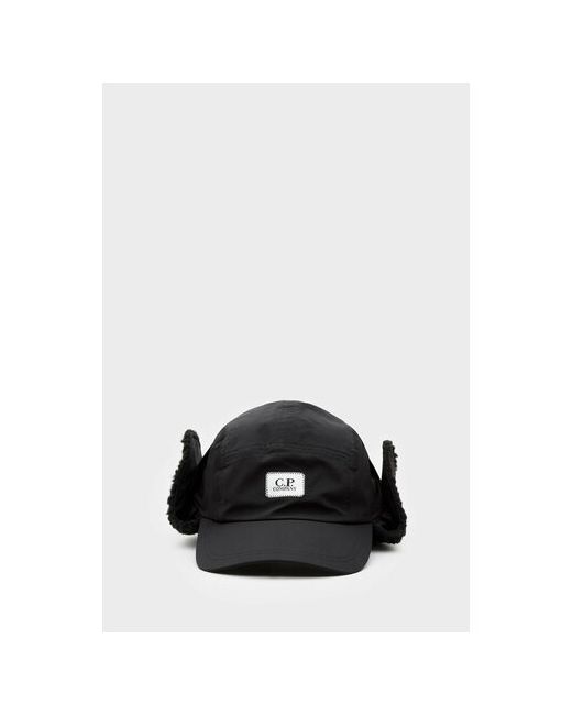 C.P. Company Кепка ушанка chrome-r earflap cap размер Onesize черный