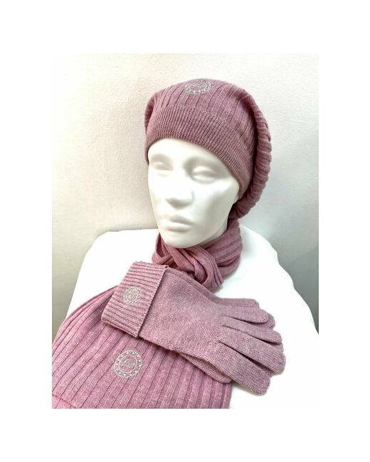 Envy Комплект бини шапка шарф перчатки размер OneSize