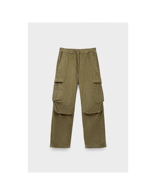 Maharishi Брюки 4569 hemp utility cargo track pants organic cotton размер 50 зеленый