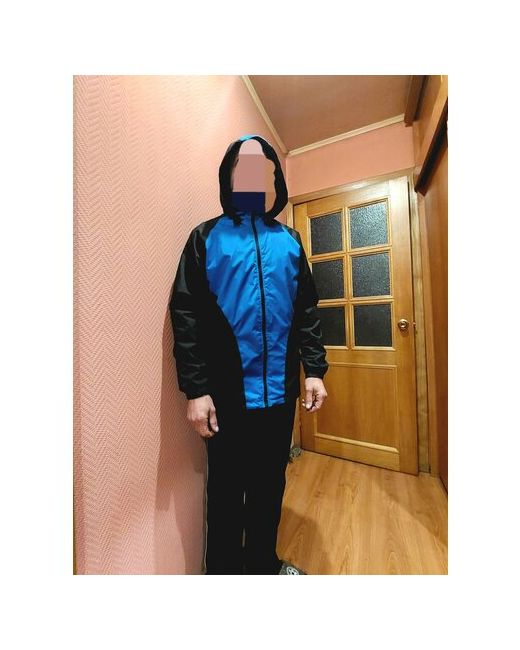 Ателье "Елена " Костюм Спортивный костюм размер 52 черный синий