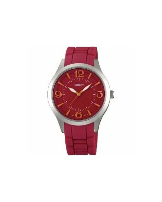 Orient Наручные часы Часы наручные FQC0T004H0 Гарантия 2 года красный серебряный