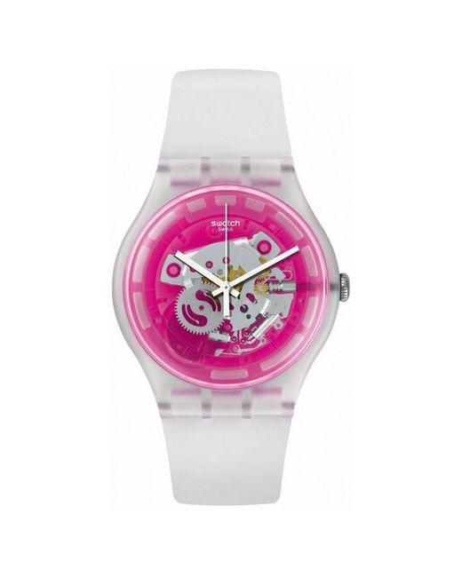 Swatch Наручные часы PINKMAZING suok130. Оригинал от официального представителя. розовый