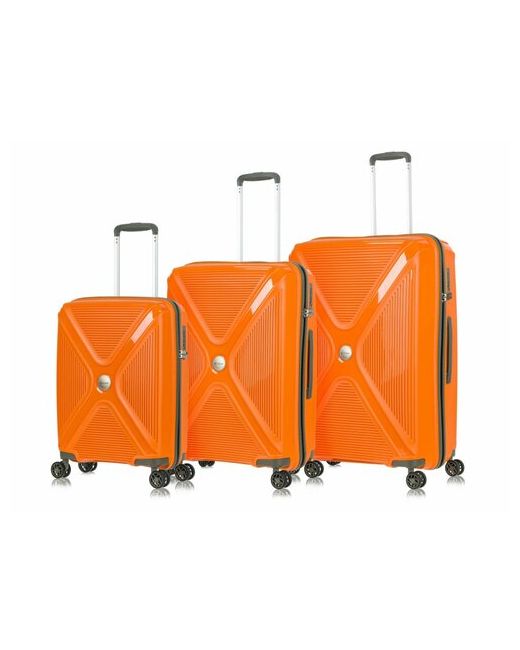 L'Case Комплект чемоданов 3 шт. размер