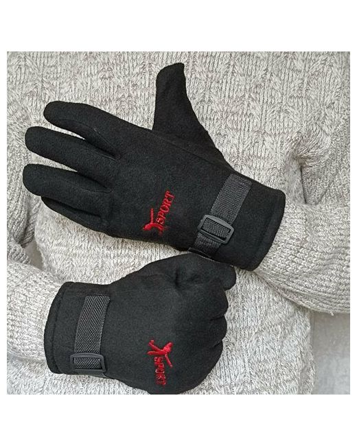 Kijua Перчатки теплые перчатки зимние флисовые черные