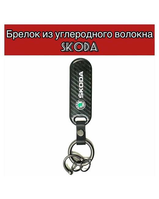 Isa Бирка для ключей Овал гладкая фактура Skoda