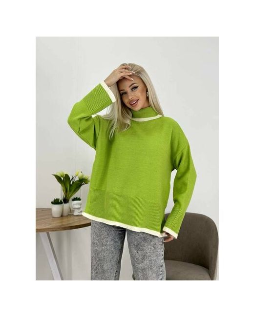 Fashion Свитер размер 42/48 зеленый