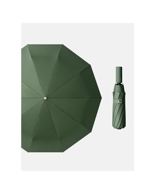 Ibrico Смарт-зонт автомат купол 106 см. 10 спиц зеленый