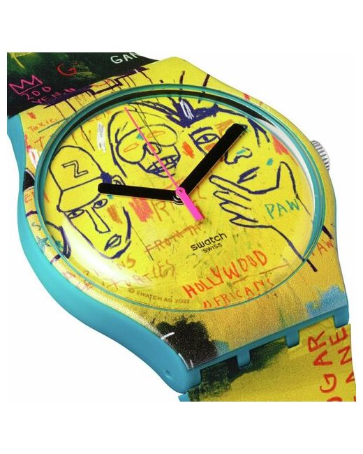 Swatch Наручные часы x Jean-Michel Basquiat Hollywood Africans Limited Collection 2023