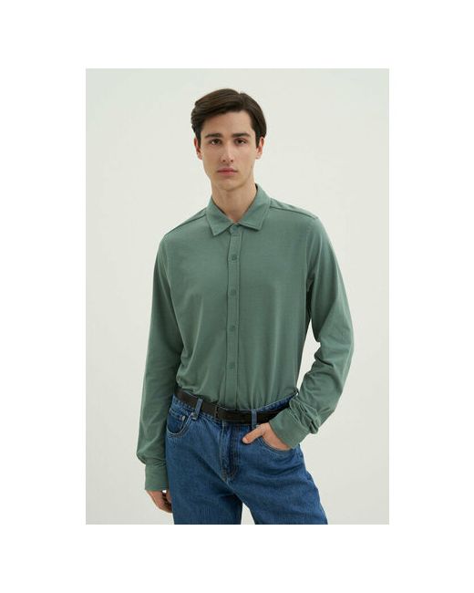Finn Flare Рубашка размер S176-96-40 зеленый