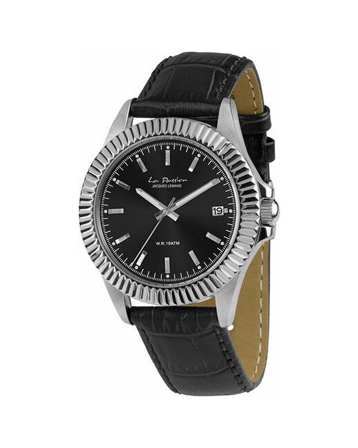 Jacques Lemans Наручные часы La Passion Часы наручные LP-125A черный серебряный
