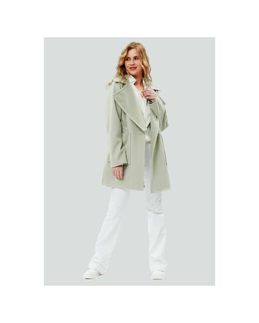 D`imma Fashion Studio Пальто размер 42 зеленый