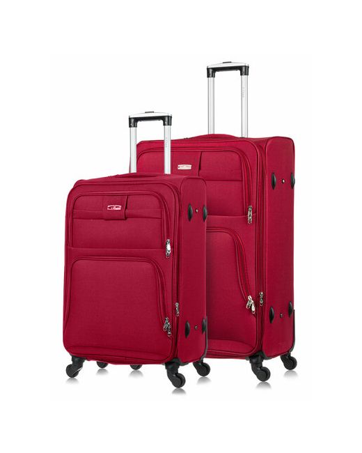 L'Case Комплект чемоданов Barcelona 2 шт. 112 л размер